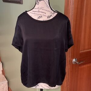 Nation LTD Black Short Sleeve Top, Size XL
